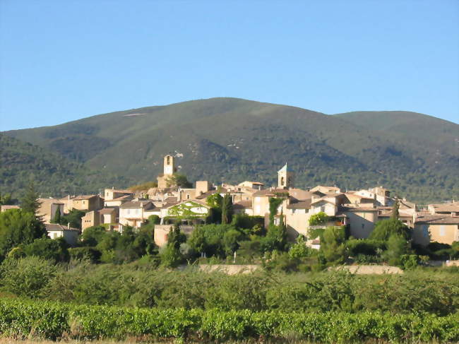 Lourmarin vu du sud - Lourmarin (84160) - Vaucluse