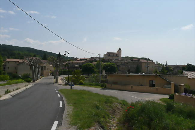 Vue d'ensemble sur Saint-Romain-en-Viennois - Saint-Romain-en-Viennois (84110) - Vaucluse