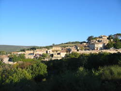 photo Rando aux couleurs du couchant sur la falaise de Lioux avec Horizons Luberon