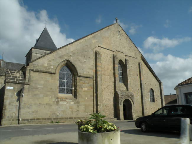 Léglise Saint-Philibert, inscrite monument historique - Beauvoir-sur-Mer (85230) - Vendée