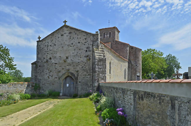 L'église Saint-Christophe - Mesnard-la-Barotière (85500) - Vendée