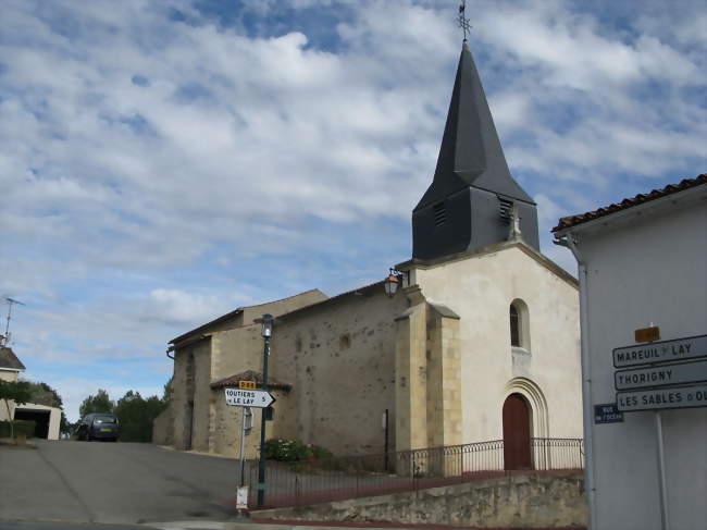 L'église des Pineaux - Les Pineaux (85320) - Vendée