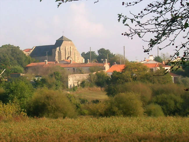Vue générale du quartier Saint-Nicolas - Brem-sur-Mer (85470) - Vendée