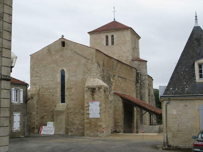 L'église de Saint-Martin-Lars en Sainte-Hermine - Saint-Martin-Lars-en-Sainte-Hermine (85210) - Vendée