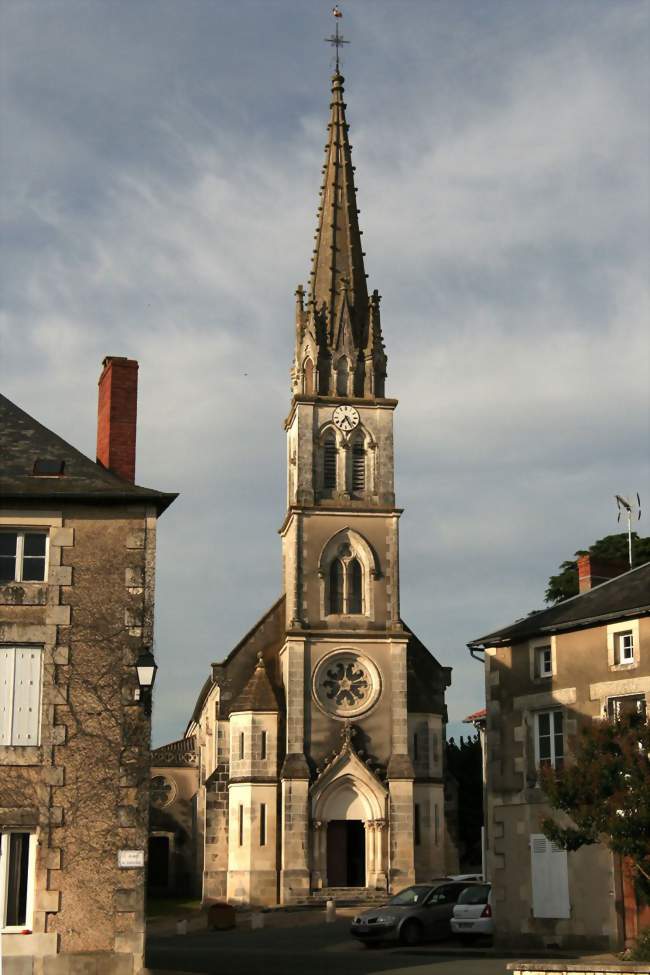 Église Saint-Jean-Baptiste - Lhommaizé (86410) - Vienne
