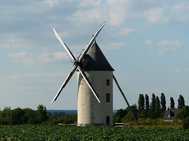 Le moulin à vent du gué Sainte-Marie - Les Trois-Moutiers (86120) - Vienne