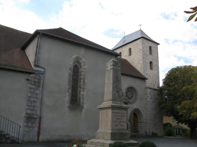 L'église Saint-Martin de Bussière-Galant - Bussière-Galant (87230) - Haute-Vienne