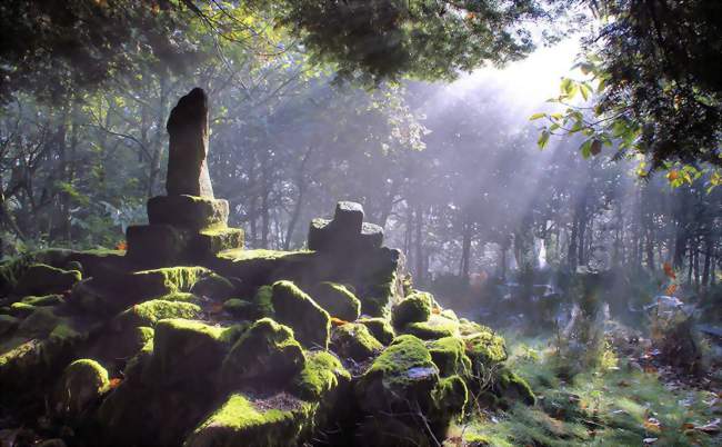 Autel de la vierge au puy de Jabreilles - Jabreilles-les-Bordes (87370) - Haute-Vienne