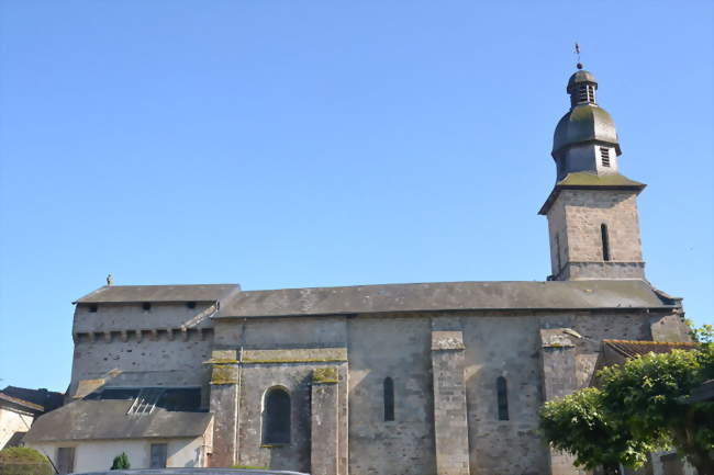 L'église de Rancon et son clocher à bulbe - Rancon (87290) - Haute-Vienne