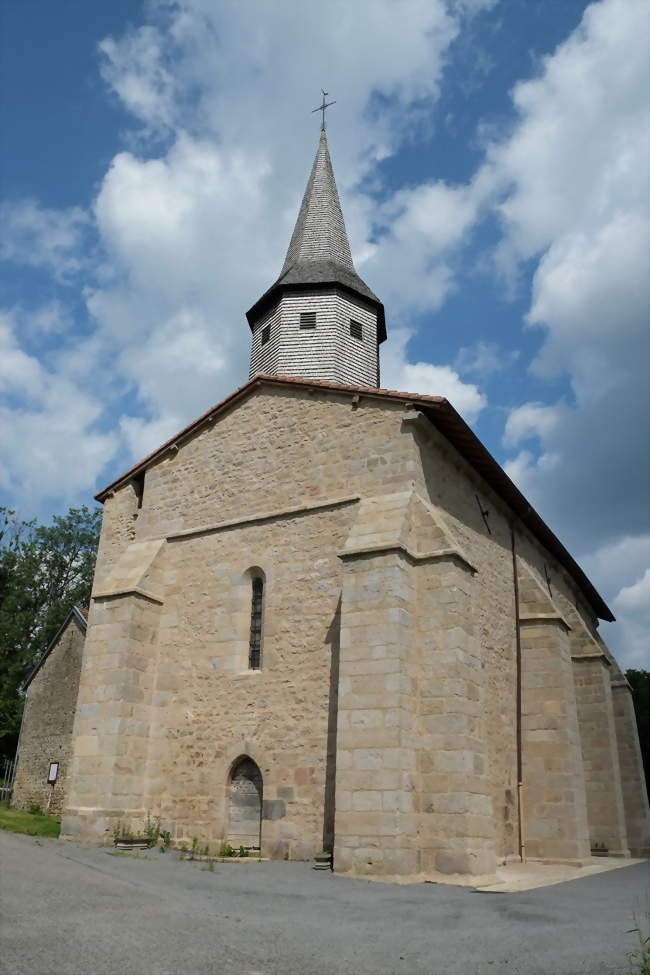 L'église Saint-Amand - Saint-Amand-le-Petit (87120) - Haute-Vienne