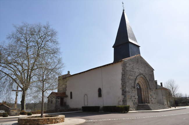 L'église - Saint-Barbant (87330) - Haute-Vienne