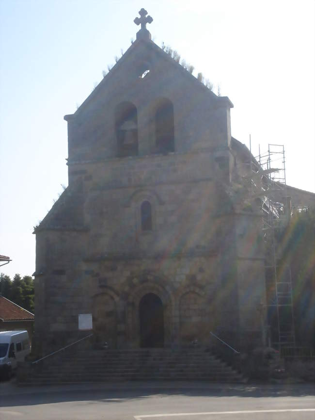l'église de Saint-Martin-le-Vieux - Saint-Martin-le-Vieux (87700) - Haute-Vienne
