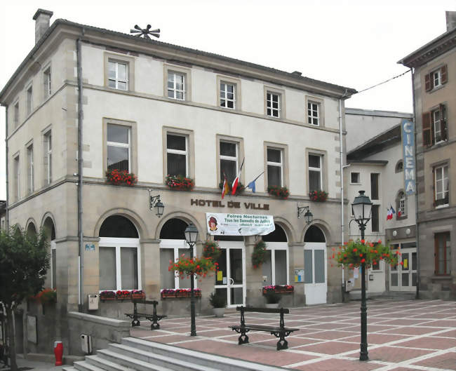 Hôtel de ville de Bains-les-Bains - Bains-les-Bains (88240) - Vosges