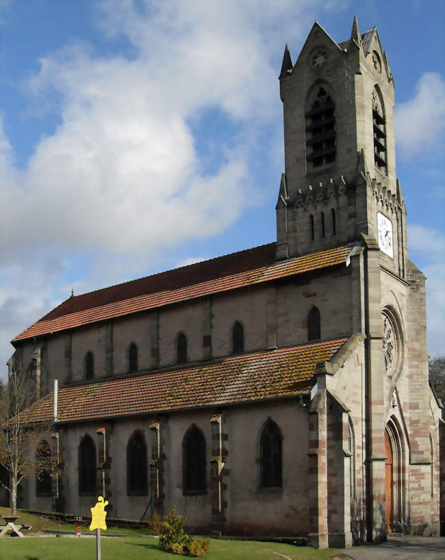 L'église Saints-Faust-et-Jovin - Belmont-lès-Darney (88260) - Vosges