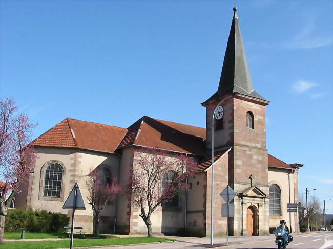 L'église Sainte-Croix - Brouvelieures (88600) - Vosges
