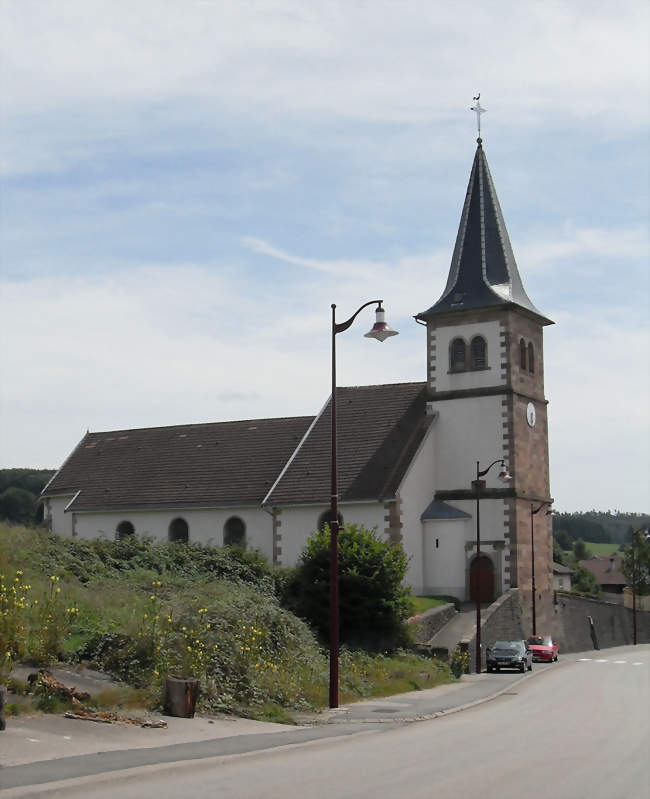 L'église Sainte-Gertrude - Charmois-devant-Bruyères (88460) - Vosges