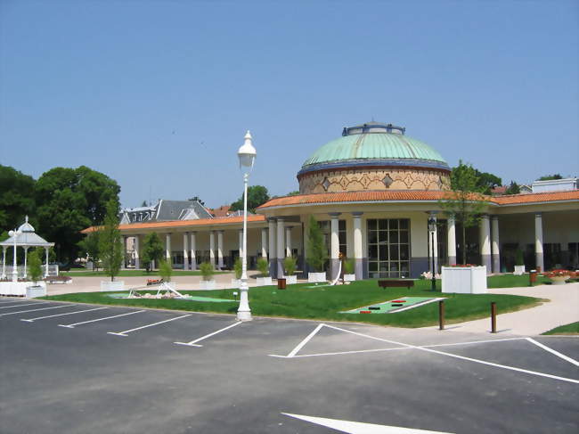 La Rotonde et les galeries des thermes - Contrexéville (88140) - Vosges