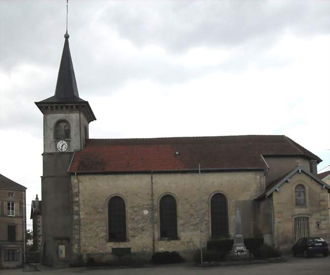 L'église Saint-Médard - Damas-et-Bettegney (88270) - Vosges