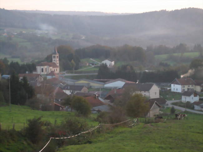 Vue de Deycimont en automne - Deycimont (88600) - Vosges