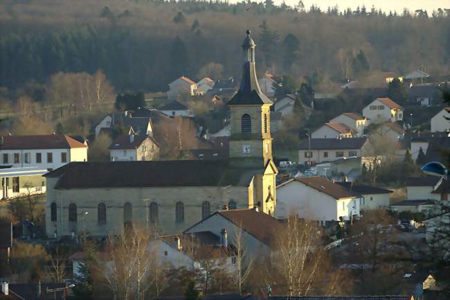L'église de Deyvillers - Deyvillers (88000) - Vosges