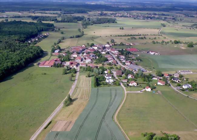 Vue générale du village - Dignonville (88000) - Vosges