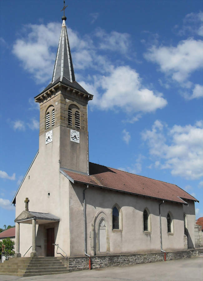 l'église - Domèvre-sur-Avière (88390) - Vosges