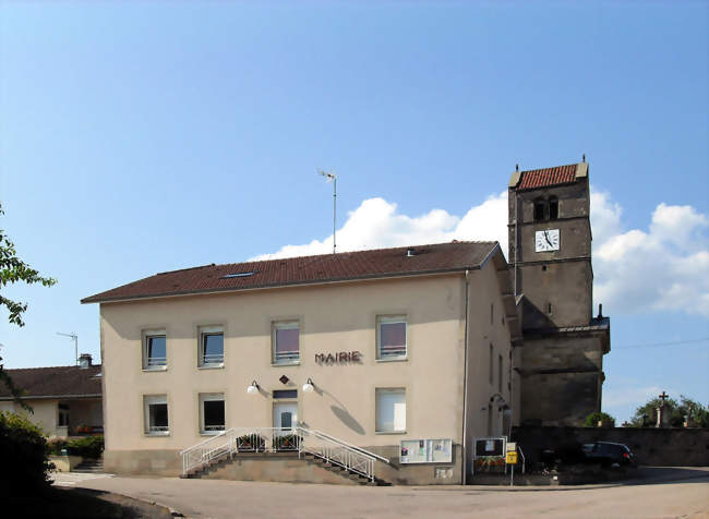 La mairie de Dompierre - Dompierre (88600) - Vosges