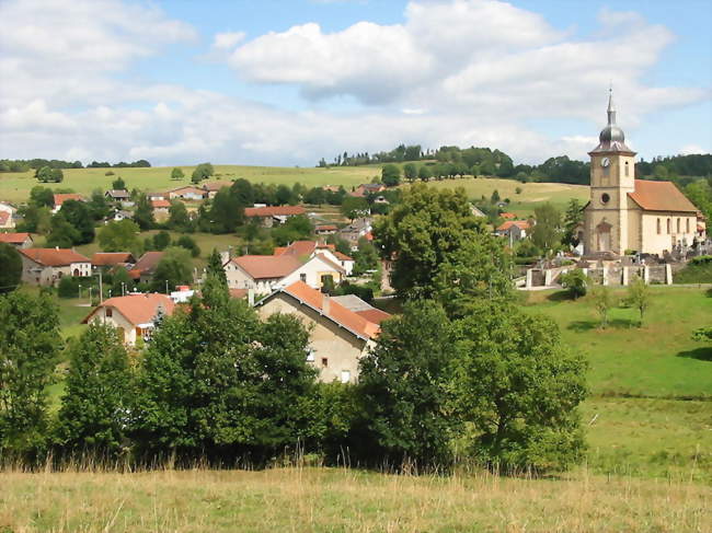 Le centre du village - Entre-deux-Eaux (88650) - Vosges