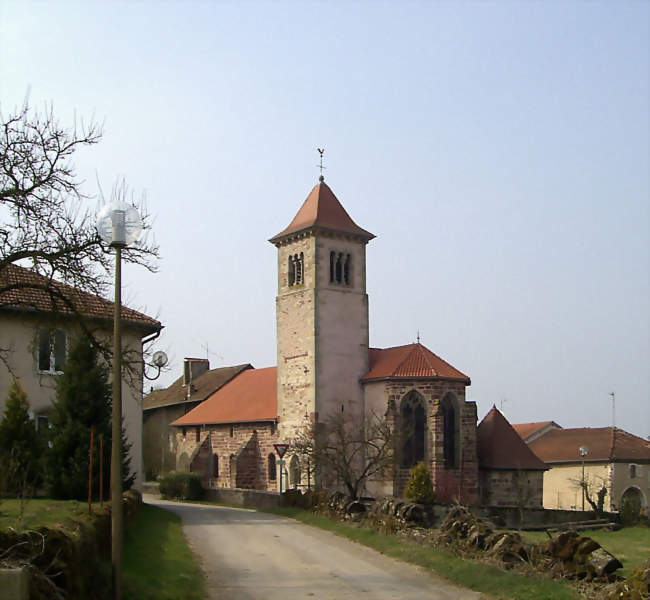 L'église Saint-Martin à Adompt - Gelvécourt-et-Adompt (88270) - Vosges