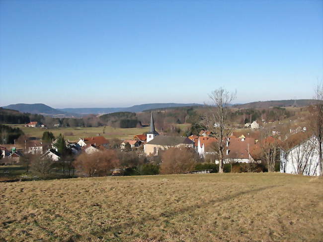 Panorama en direction de Corcieux - Gerbépal (88430) - Vosges