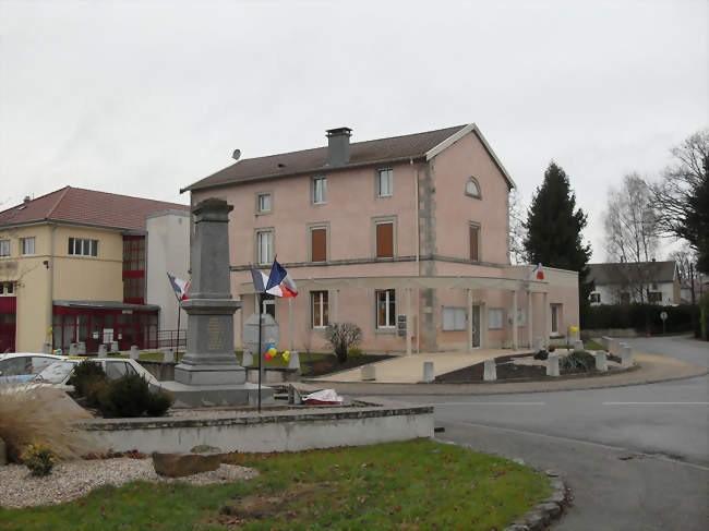 La mairie - Girancourt (88390) - Vosges