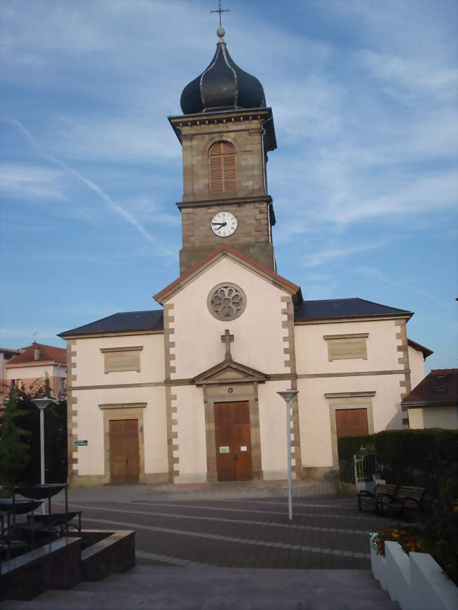 L'église Saint-Abdon-et-Sennen - Golbey (88190) - Vosges
