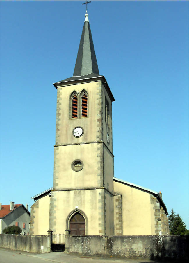 L'église Saint-Martin - Hadigny-les-Verrières (88330) - Vosges