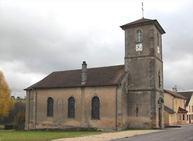 L'église Saint-Luc - Hautmougey (88240) - Vosges