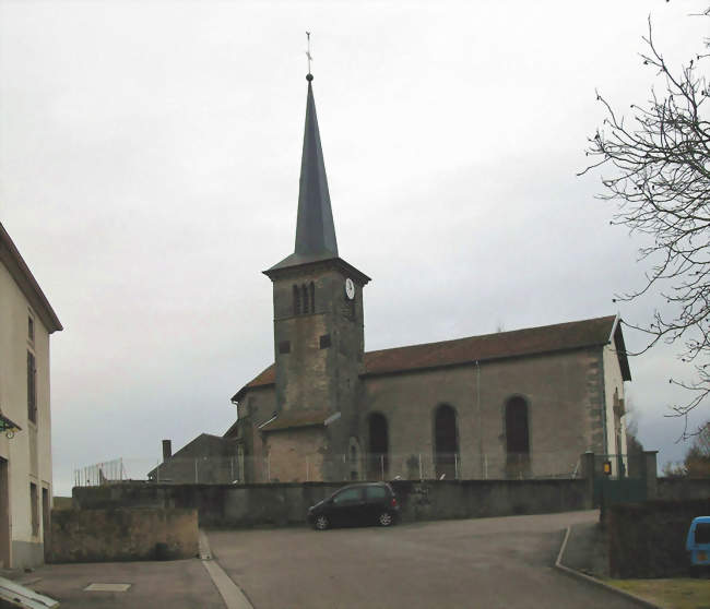 L'église Saint-Martin - Hennecourt (88270) - Vosges