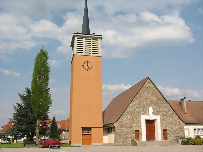 Église de l'Assomption de Notre-Dame (1960) - Jeanménil (88700) - Vosges