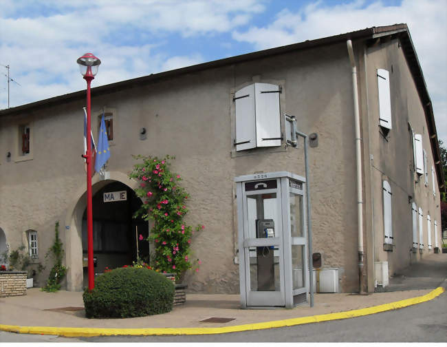 La mairie - Langley (88130) - Vosges