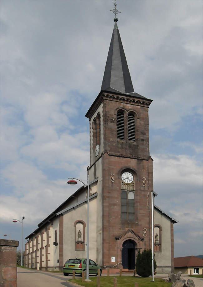 L'église Sainte-Madeleine - Laval-sur-Vologne (88600) - Vosges