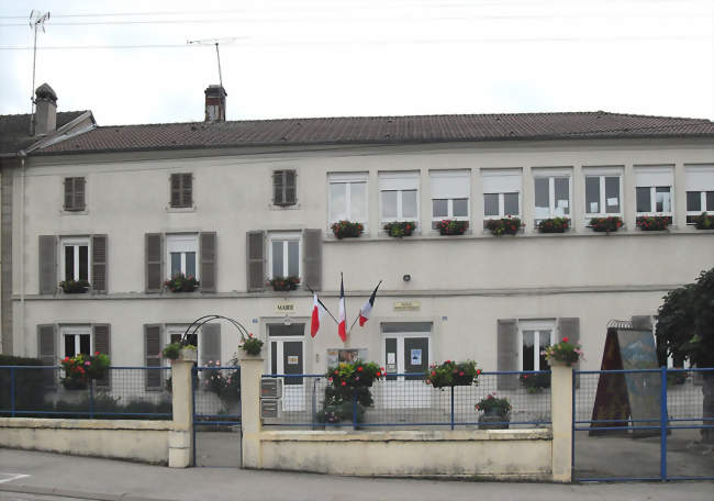 La mairie-école - Madonne-et-Lamerey (88270) - Vosges