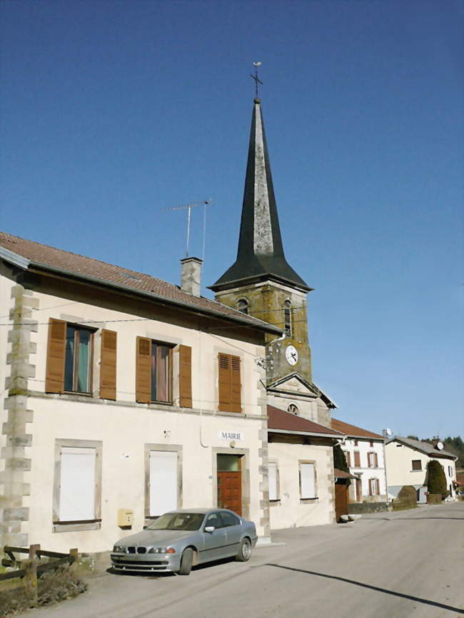 Le centre du village - Méménil (88600) - Vosges