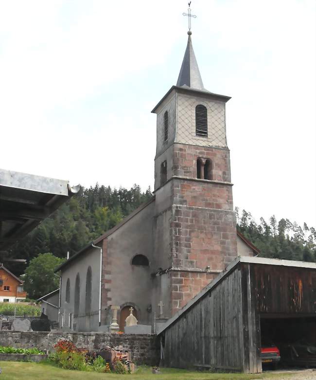 L'église à Saint-Jean-du-Marché - La Neuveville-devant-Lépanges (88600) - Vosges