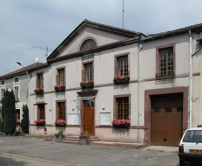 La mairie - Oëlleville (88500) - Vosges