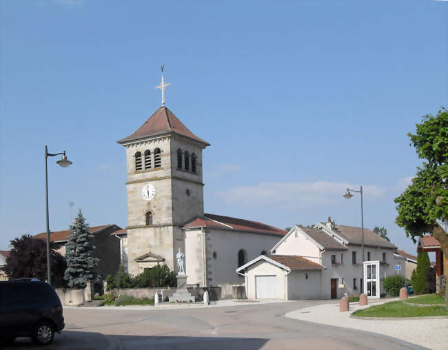L'église Saint-Luc - Pallegney (88330) - Vosges