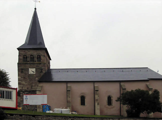 L'église Saint-Rémi à Remoncourt - Remoncourt (88800) - Vosges