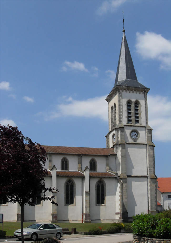 L'église Saint-Élophe - Rouvres-en-Xaintois (88500) - Vosges