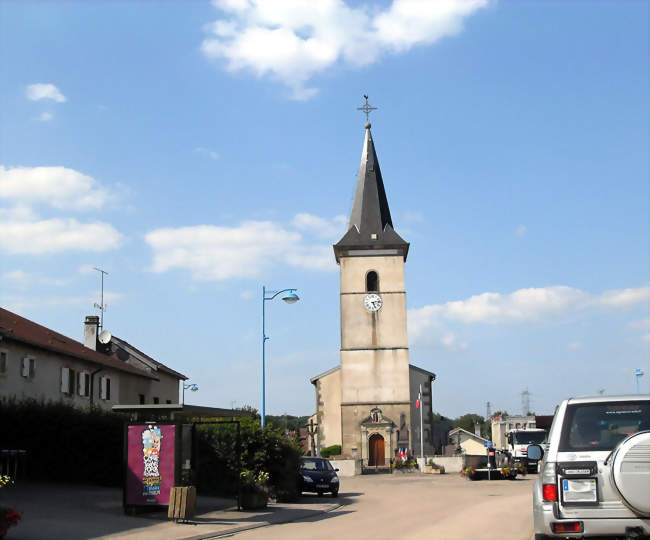 L'église de l'Exaltation-de-la-Sainte-Croix - Sercur (88600) - Vosges