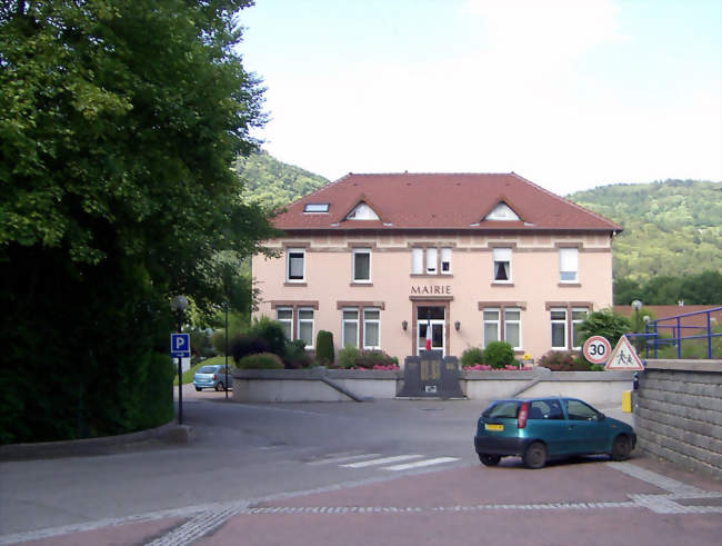 Mairie et monument aux morts - Thiéfosse (88290) - Vosges