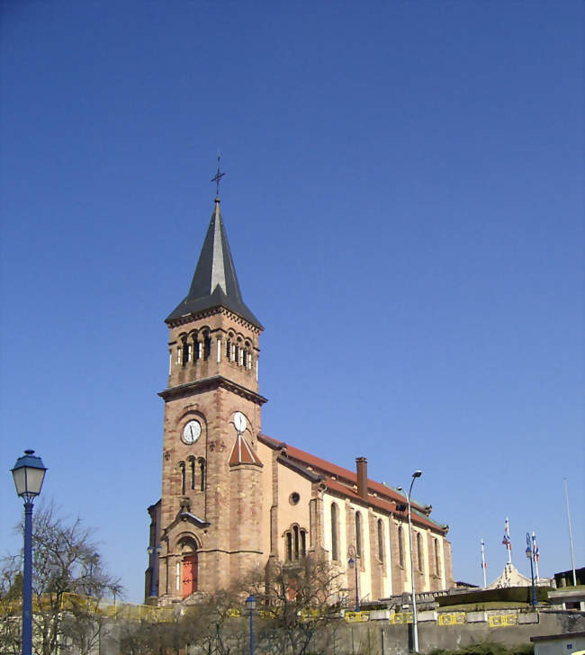 L'église Saint-Jean-Baptiste - Le Thillot (88160) - Vosges