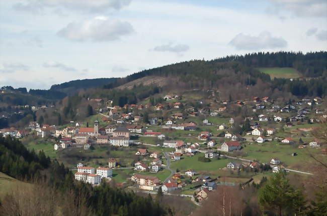 Le Centre vu depuis Bouvacôte - Le Tholy (88530) - Vosges