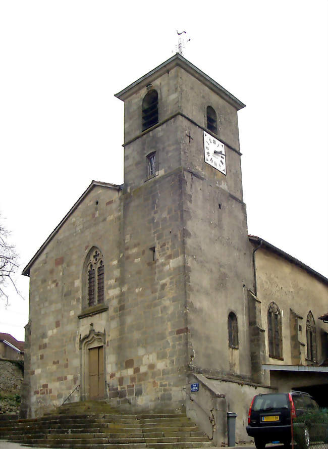 L'église Saint-Sulpice - Ville-sur-Illon (88270) - Vosges